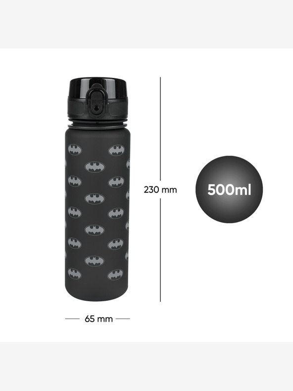 BAAGL  BAAGL Μπουκάλι πόσης Tritan με λογότυπο Batman, 500 ml BAAGL