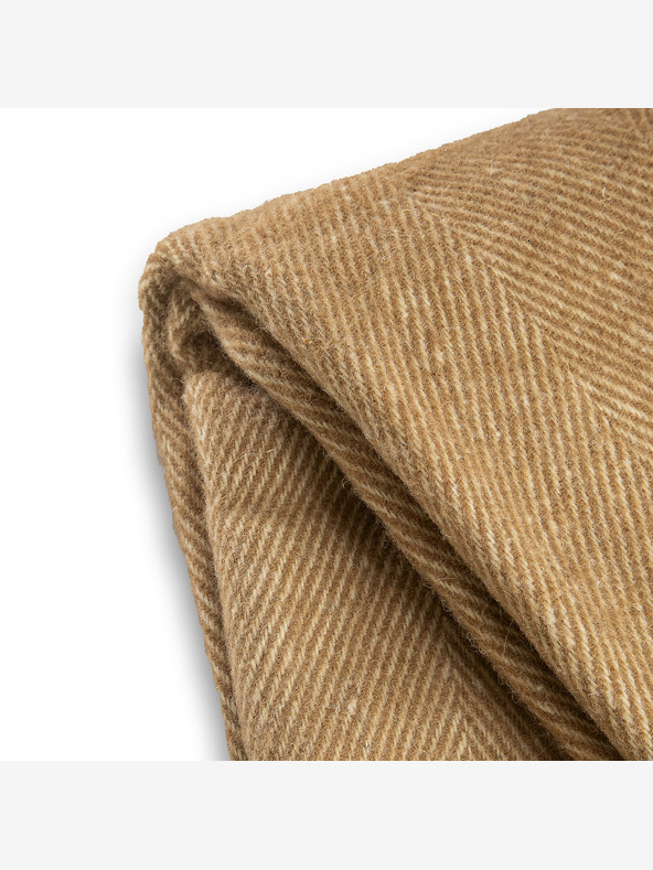 Balkanova Elma XIV μάλλινη κουβέρτα - κίτρινο της άμμου