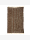 Balkanova Μαλλί κουβέρτα Elma XII - φυσικό σκούρο καφέ