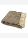 Balkanova Μαλλί κουβέρτα Elma X - φυσικό καφέ
