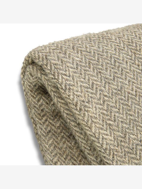 Balkanova Μαλλί κουβέρτα Elma IX - φυσικό γκρι