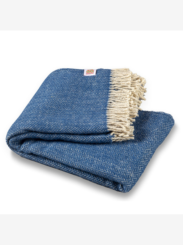Balkanova Μαλλί κουβέρτα Elma IV - μπλε του ναυτικού