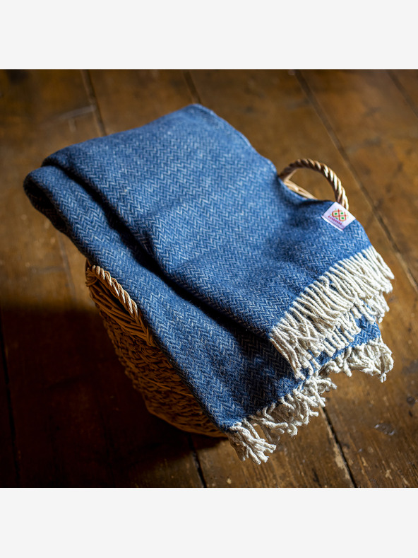 Balkanova Μαλλί κουβέρτα Elma IV - μπλε του ναυτικού