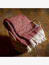Balkanova Μαλλί κουβέρτα Elma V - μπορντό