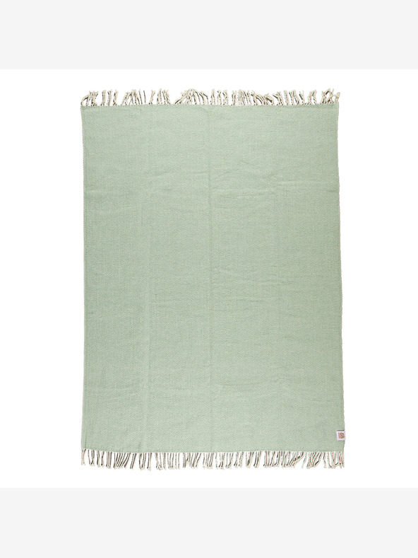 Balkanova Μαλλί κουβέρτα Elma VIII - πράσινο της μέντας