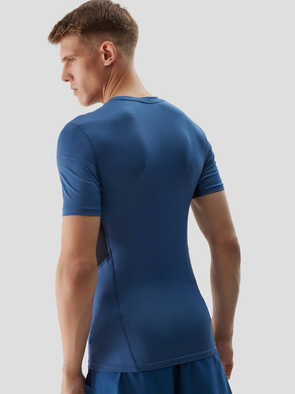 4F Ανδρικό αθλητικό πουκάμισο με λεπτή εφαρμογή από ανακυκλωμένα υλικά 4F