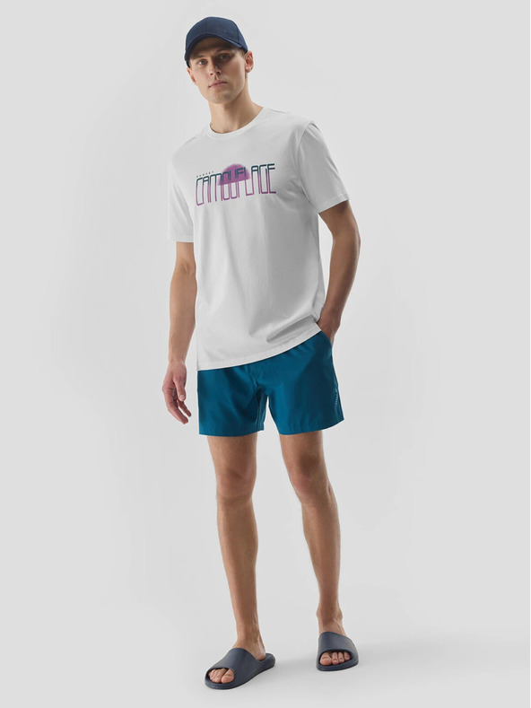 4F Ανδρικό τυπωμένο μπλουζάκι 4F