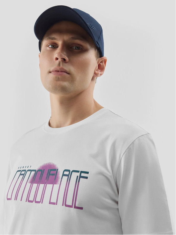 4F Ανδρικό τυπωμένο μπλουζάκι 4F