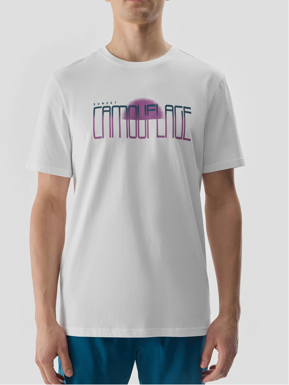 4F Ανδρικό τυπωμένο μπλουζάκι 4F