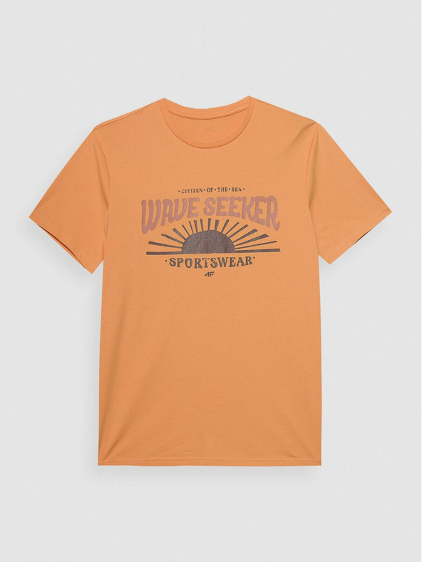 4F Ανδρικό τυπωμένο μπλουζάκι 4F