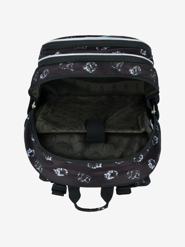 BAAGL  Μαύρο σχολικό σετ - σακίδιο, μολυβοθήκη, τσάντα Baagl Core Harry Potter Hogwarts