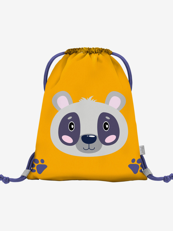 BAAGL  Κίτρινη τσάντα προσχολικής ηλικίας Baagl Raccoon
