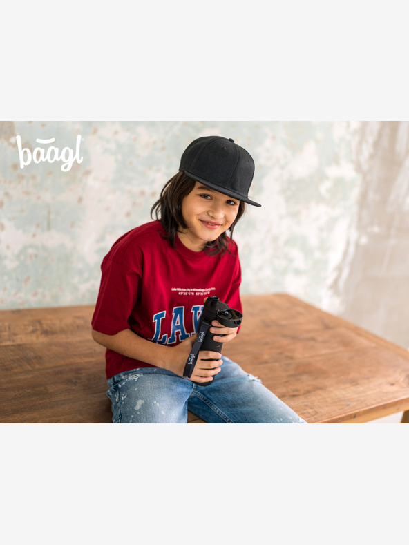 BAAGL  BAAGL Μπουκάλι πόσιμου Tritan Logo Gold, 500 ml BAAGL