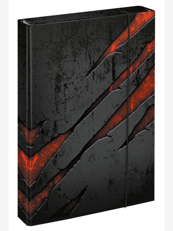 BAAGL  BAAGL Φάκελοι για σχολικά τετράδια A4 Jumbo Lava BAAGL