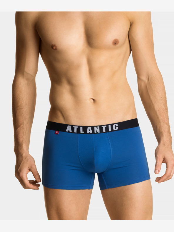 Atlantic Ανδρικά μποξεράκια ATLANTIC 3-PACK - ροζ, μπλε, ναυτικό