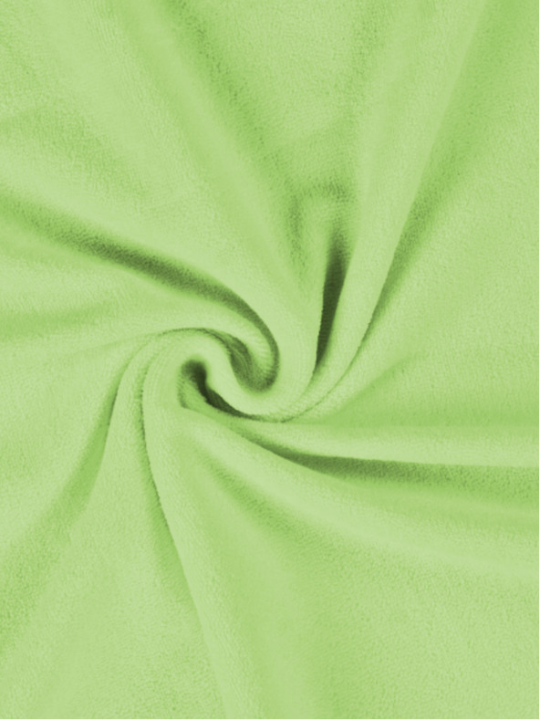 Kvalitex Βρεφικό σεντόνι 70x140cm από μαλλί φερμουάρ Kvalitex ανοιχτό πράσινο