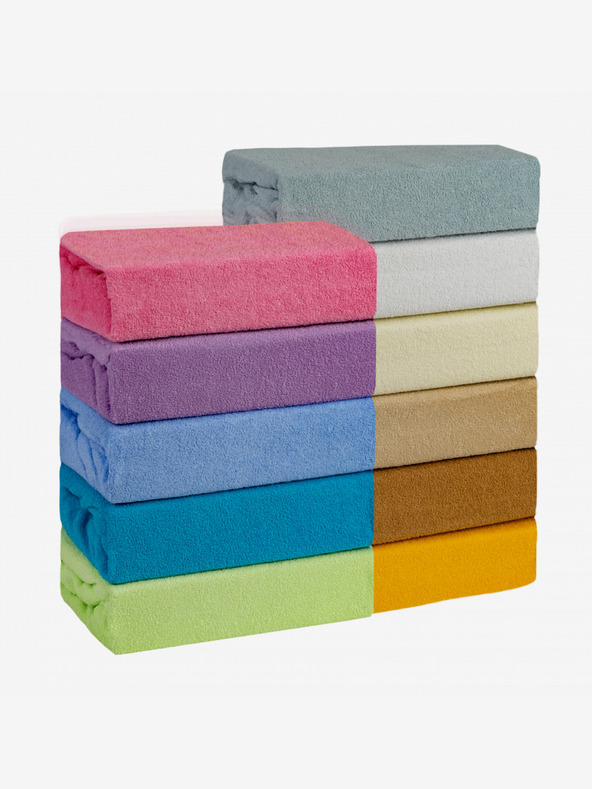 Kvalitex Βρεφικό σεντόνι 60x120cm ανοιχτό μπεζ Kvalitex