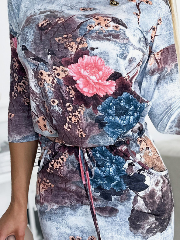 numoco Αθλητικό φόρεμα - λουλούδια σε πέτρινο φόντο Numoco