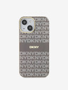 DKNY PC/TPU Repeat Pattern Tonal Stripe Magsafe Back Cover για iPhone 15 Μπεζ DKNY