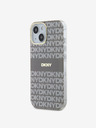 DKNY PC/TPU Repeat Pattern Tonal Stripe Magsafe Back Cover για iPhone 15 Μπεζ DKNY