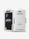 DKNY DKNY Υγρή σιλικόνη με αψίδα Logo MagSafe Πίσω κάλυμμα για iPhone 16 Plus Μαύρο