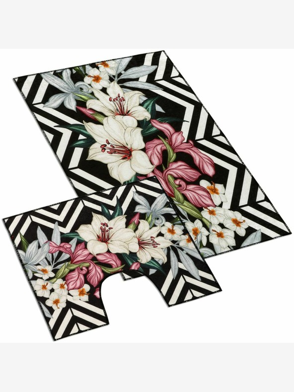 Bellatex Χαλάκι μπάνιου και τουαλέτας Lily 3D Bellatex