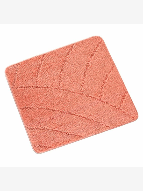 Bellatex Χαλάκι τουαλέτας 50x60cm αψίδες σομόν Bellatex