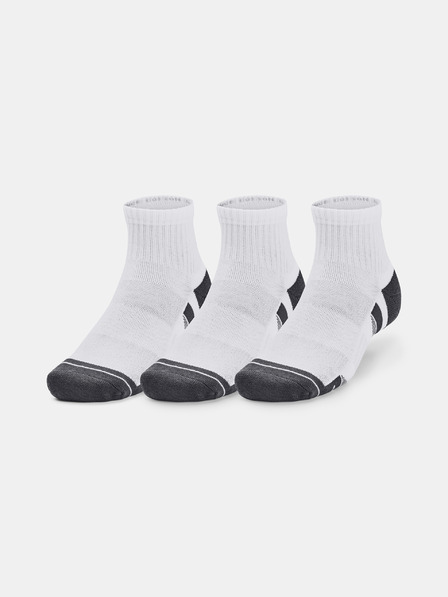 Under Armour Unisex κάλτσες Under Armour UA Performance Cotton 3p Qtr