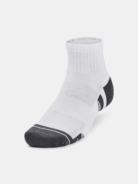 Under Armour Unisex κάλτσες Under Armour UA Performance Cotton 3p Qtr