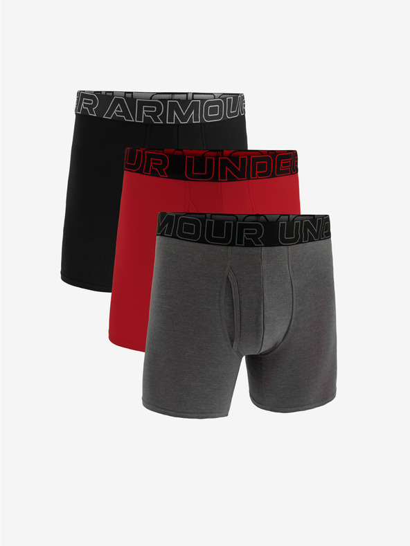 Under Armour Ανδρικά μποξεράκια Under Armour M UA Perf Cotton 6in (3τεμ.)