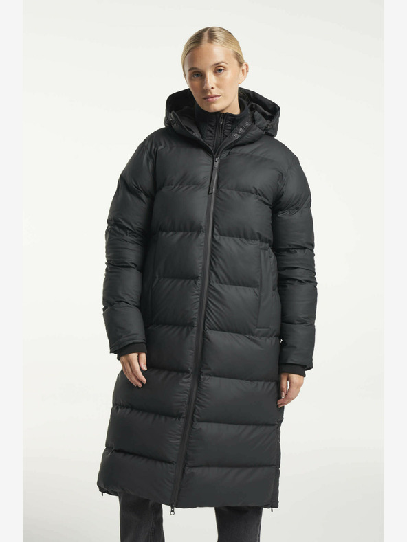 Tenson Γυναικείο χειμερινό παλτό lifestyle Tenson Chimi Coat W Μαύρο