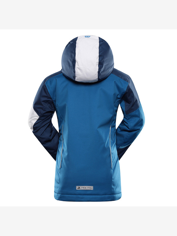 ALPINE PRO Παιδικό μπουφάν σκι με μεμβράνη ptx snow ALPINE PRO DEARO mykonos blue