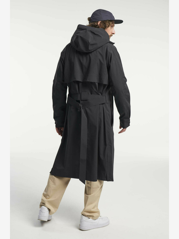 Tenson Ανδρικό lifestyle TENSON Trench Nouveau M μαύρο