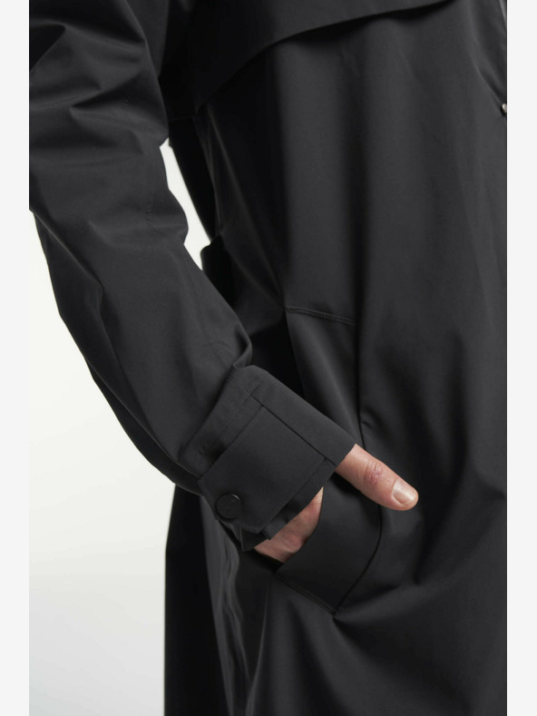 Tenson Ανδρικό lifestyle TENSON Trench Nouveau M μαύρο