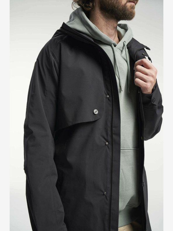 Tenson Ανδρικό lifestyle TENSON Trench Nouveau M μαύρο