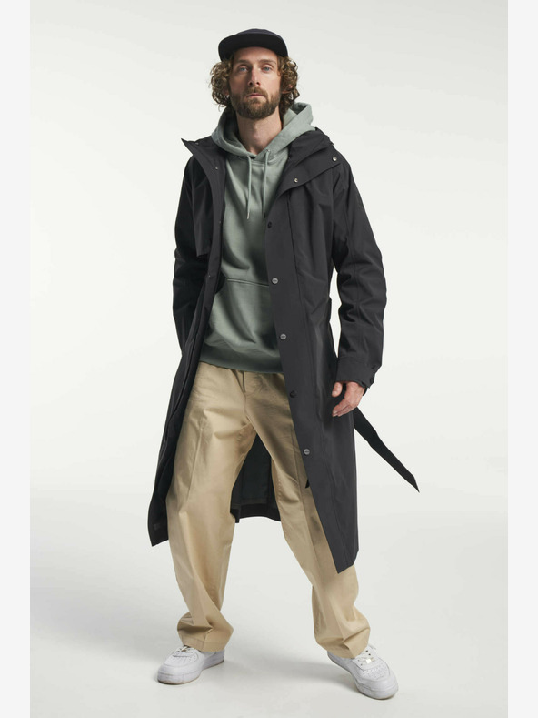 Tenson Ανδρικό lifestyle TENSON Trench Nouveau M μαύρο