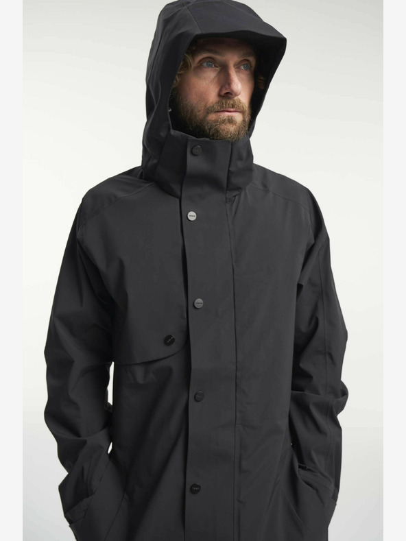 Tenson Ανδρικό lifestyle TENSON Trench Nouveau M μαύρο