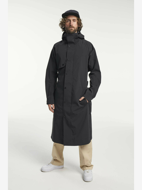 Tenson Ανδρικό lifestyle TENSON Trench Nouveau M μαύρο