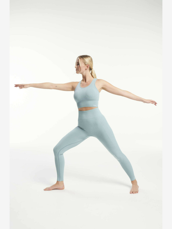 Tenson Γυναικεία λειτουργική μπλούζα χωρίς ραφές TENSON Seamless Top W γαλάζιο