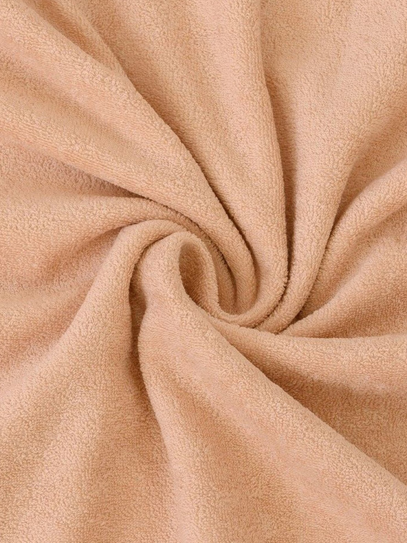 Kvalitex Σεντόνι πετσετέ 160x200cm ανοιχτό μπεζ