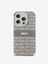 DKNY PC/TPU Repeat Pattern Tonal Stripe Magsafe Back Cover για iPhone 13 Pro Μπεζ DKNY
