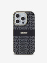 DKNY Κάλυμμα PC/TPU Repeat Pattern Tonal Stripe Magsafe Back Cover για iPhone 15 Pro Max Μαύρο DKNY