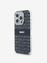 DKNY Κάλυμμα PC/TPU Repeat Pattern Tonal Stripe Magsafe Back Cover για iPhone 15 Pro Max Μαύρο DKNY