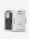 DKNY Κάλυμμα PC/TPU Repeat Pattern Tonal Stripe Magsafe Back Cover για iPhone 15 Pro Max Μαύρο DKNY