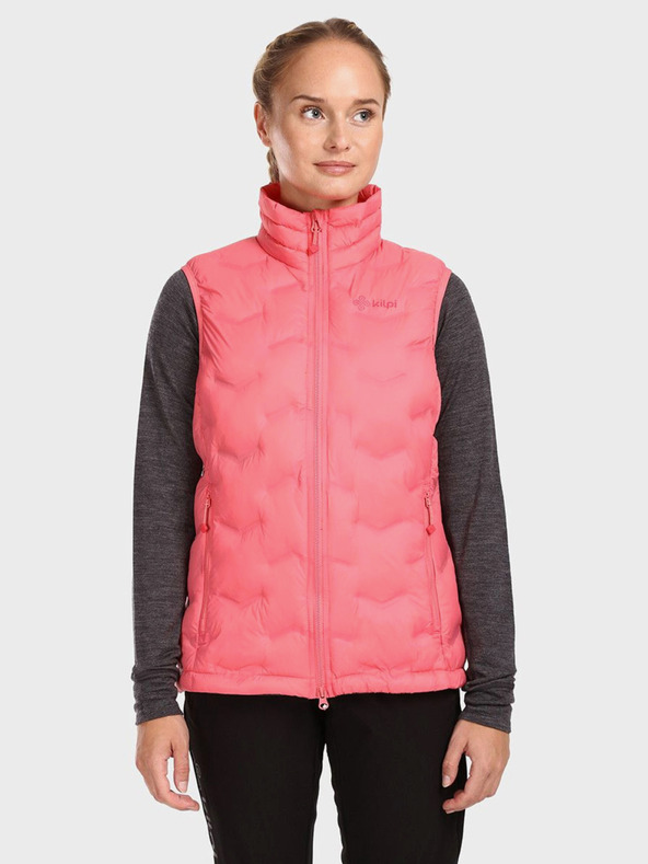 Kilpi Ροζ γυναικείο καπιτονέ γιλέκο Kilpi NAI