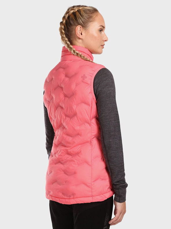 Kilpi Ροζ γυναικείο καπιτονέ γιλέκο Kilpi NAI