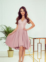 numoco Αποκλειστικό φόρεμα με δαντέλα - ροζ Numoco PATRICIA