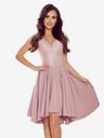 numoco Αποκλειστικό φόρεμα με δαντέλα - ροζ Numoco PATRICIA