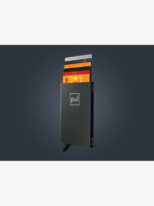 Pularys Θήκη εγγράφων Pularys μαύρο, βουρτσισμένο αλουμίνιο