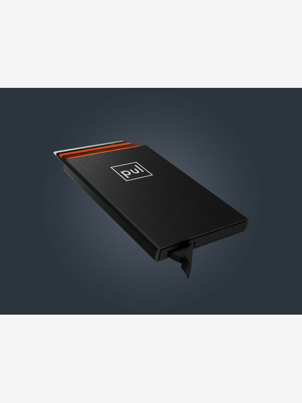 Pularys Θήκη εγγράφων Pularys μαύρο, βουρτσισμένο αλουμίνιο